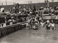 Gradsko kupalište na Savi 1930. godine, bazen